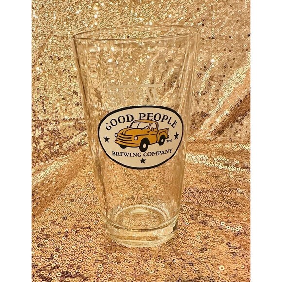 Good People Brewing Company Beer Glass ALES FROM THE HEART OF DIXIE - Picture 1 of 4